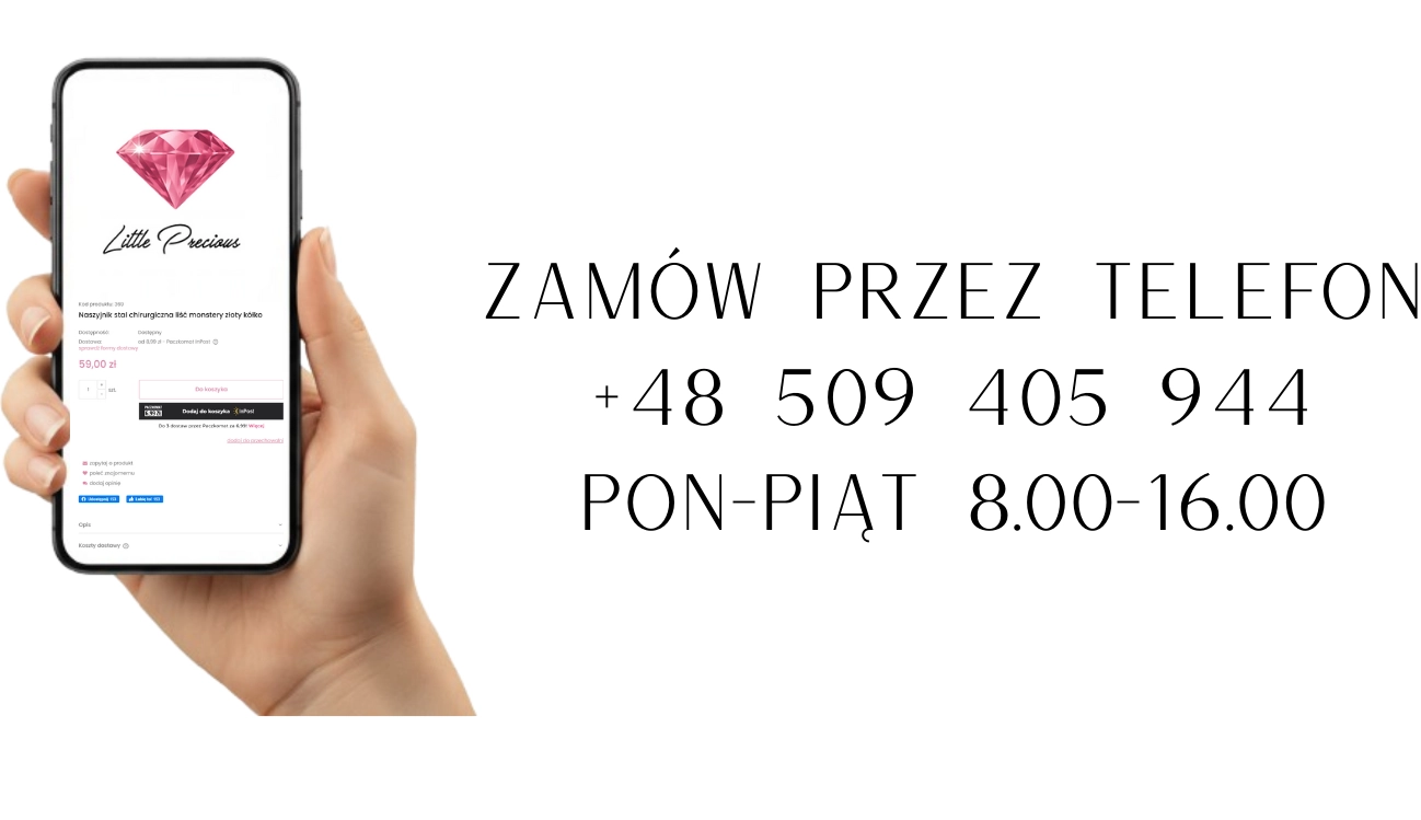amów biżuterię przez telefon Little Precious